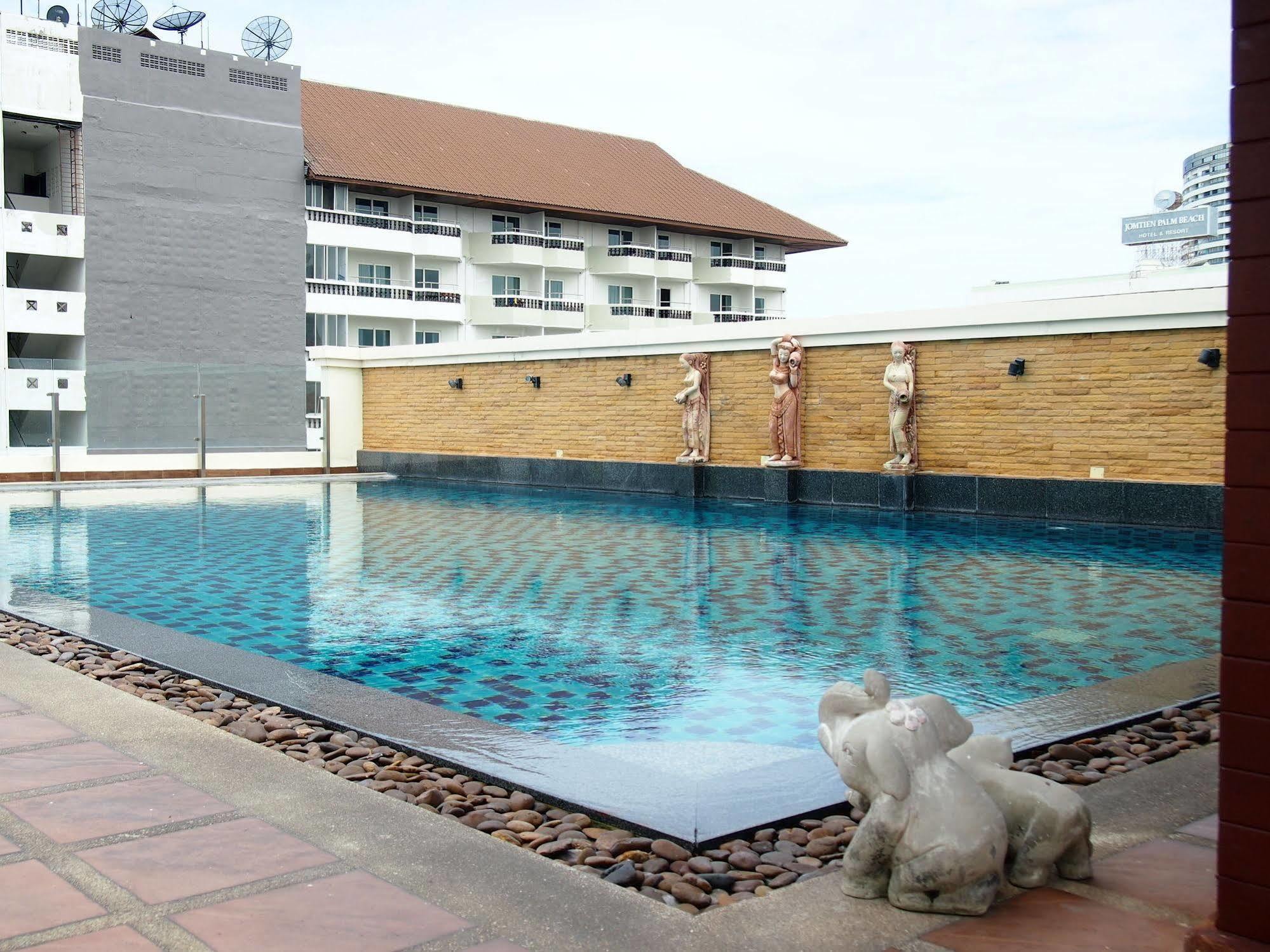 The Paradise Residence Condominum Praia de Jomtien Exterior foto
